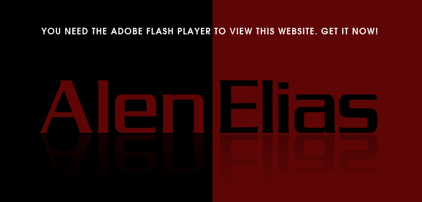 Alen Elias : This site uses the Adobe Flash Player so please download and install it now